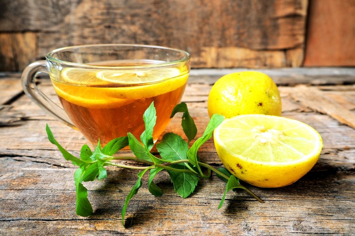 Chá de casca de limão veja porque você deveria ter um limoeiro em casa (Reprodução Canva Pro)