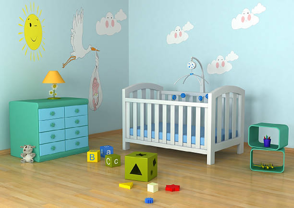 Ideias criativas para decorar quarto de bebê gastando pouco: tendências acessíveis para a 2022 (Foto: iStock)