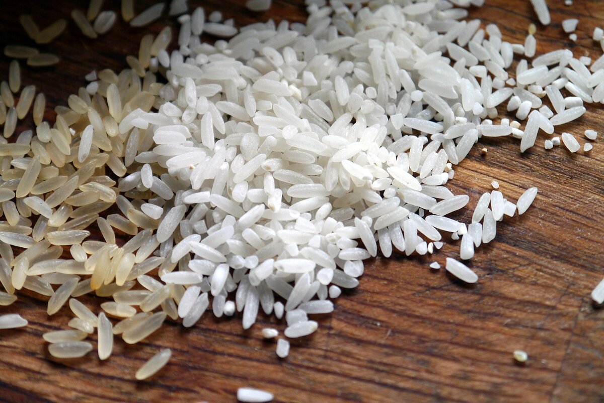 O arroz faz parte dos alimentos que devem ser higienizados - Foto: Pixabay