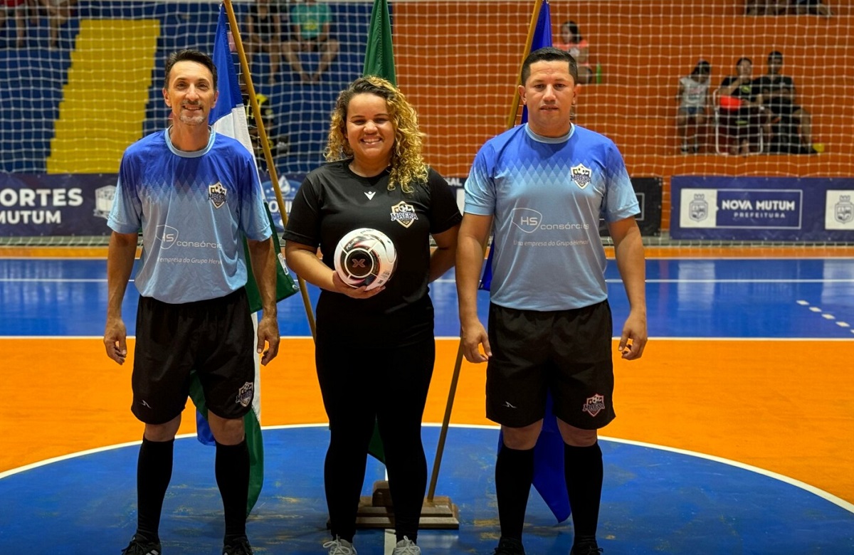 Nova Mutum: Super Copa de Futsal oferece prêmio de até R$ 2.000. Foto: Vinícius Fantinel/Prefeitura de Nova