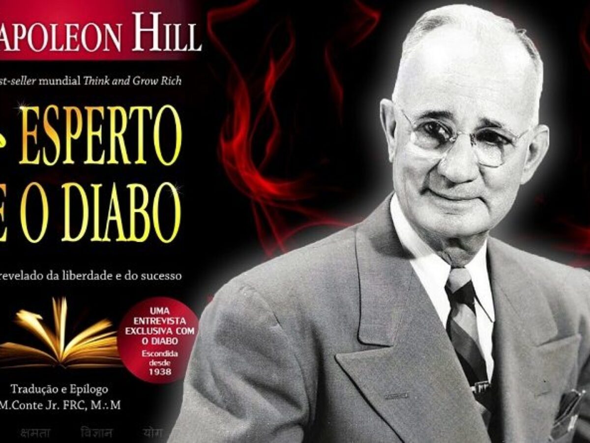Livro para empreendedores: "Mais esperto que o Diabo" de Napoleon Hill - Fonte: Canva
