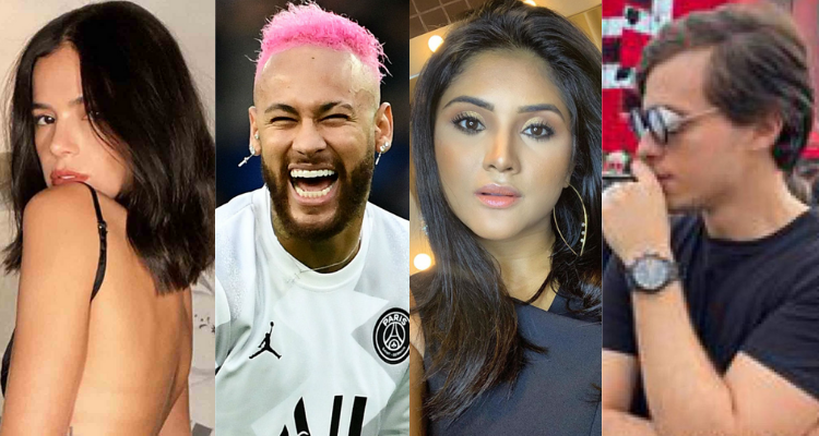 Bruna Marquezine, Neymar, Mileide Mihaile e Neto - Imagem Reprodução Instagram