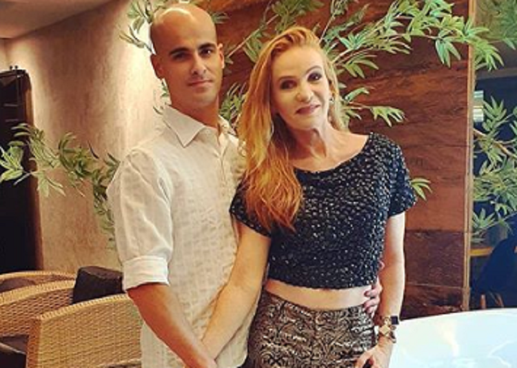 Cátia Damasceno e seu marido, Robson Alcântara - Imagem reproduzida do Instagram