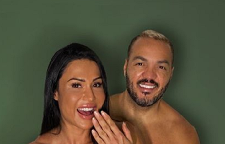Gracyanne Barbosa e seu marido, Belo - Imagem reproduzida do Instagram