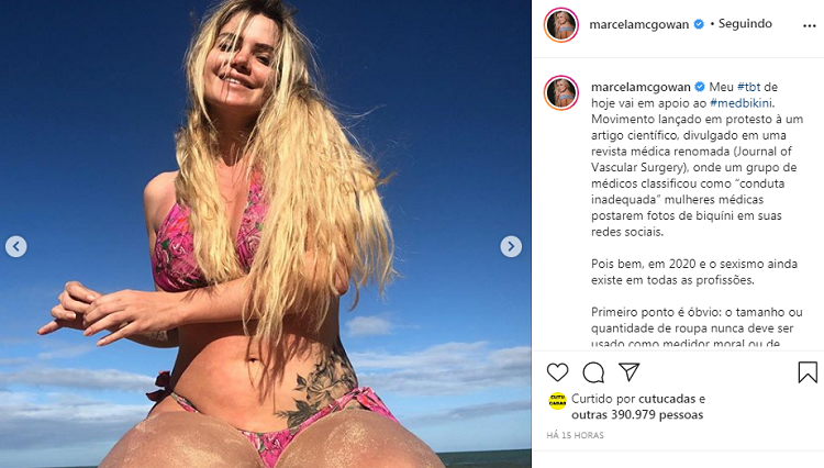 Marcela Mc Gowan/ Reprodução instagram