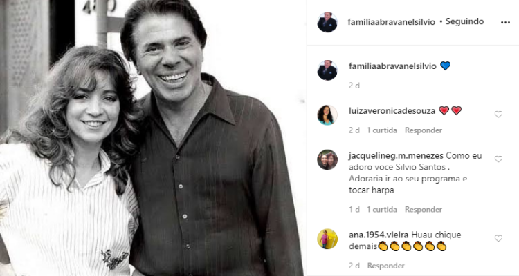 Sílvio Santos e família Abravanel - Imagem Reprodução Instagram