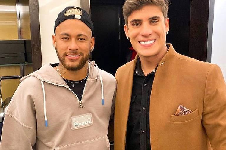 Tiago Ramos e Neymar/ Reprodução instagram