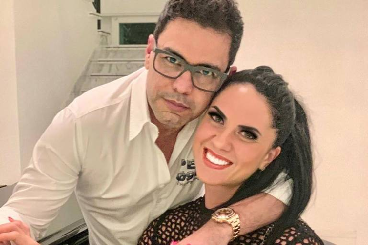 Zeze Di Camargo e Graciele Lacerda/ Reprodução instagram