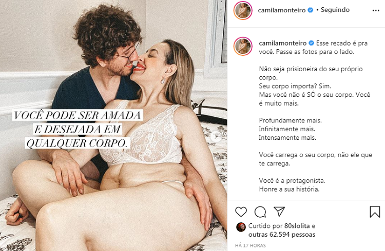 Camila Monteiro / Reprodução instagram
