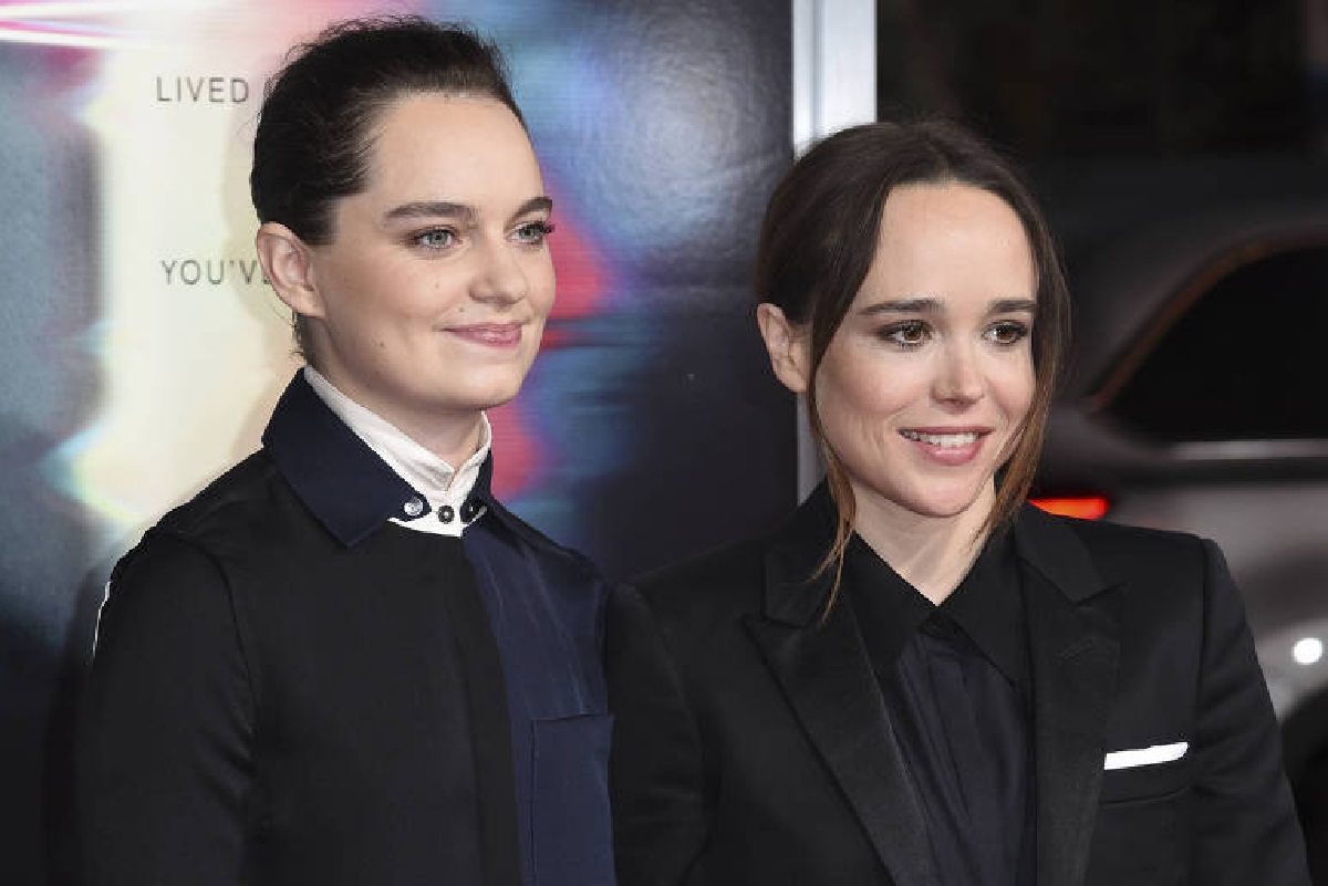 Ellen Page e sua companheira, Emma Portner - Imagem reproduzida de redes sociais