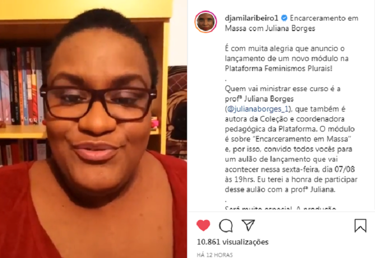 Instagram Djamila Ribeiro
