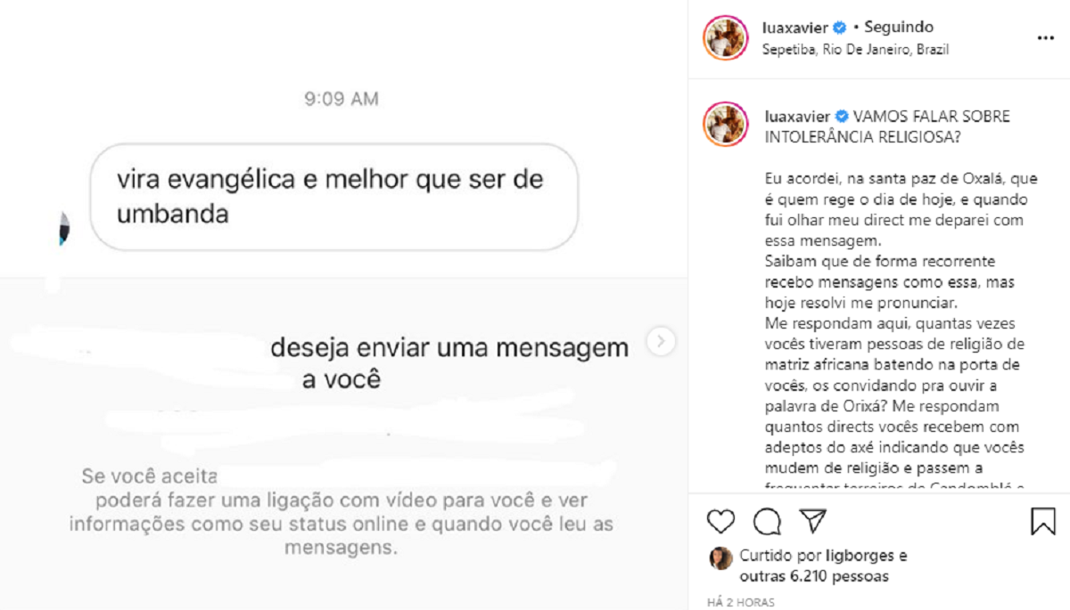 Instagram Luana Xavier
