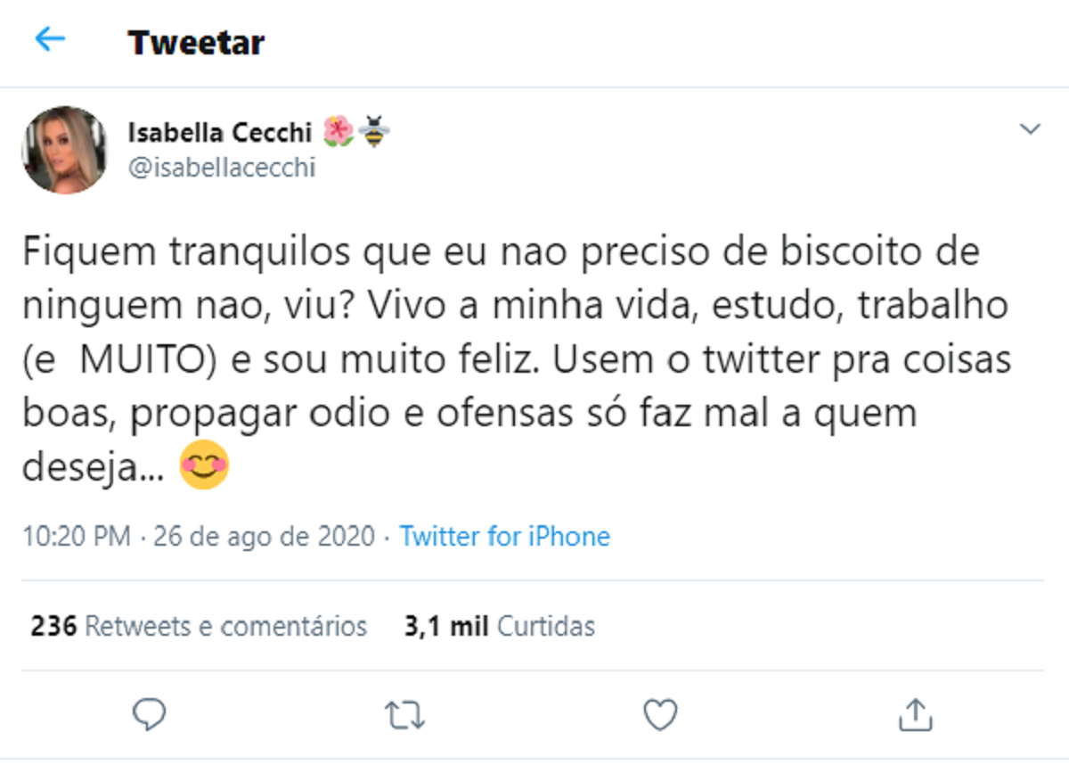 Twitter Isabella Cecchi