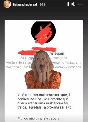 Story de Lívia Andrade/ Reprodução Instagram