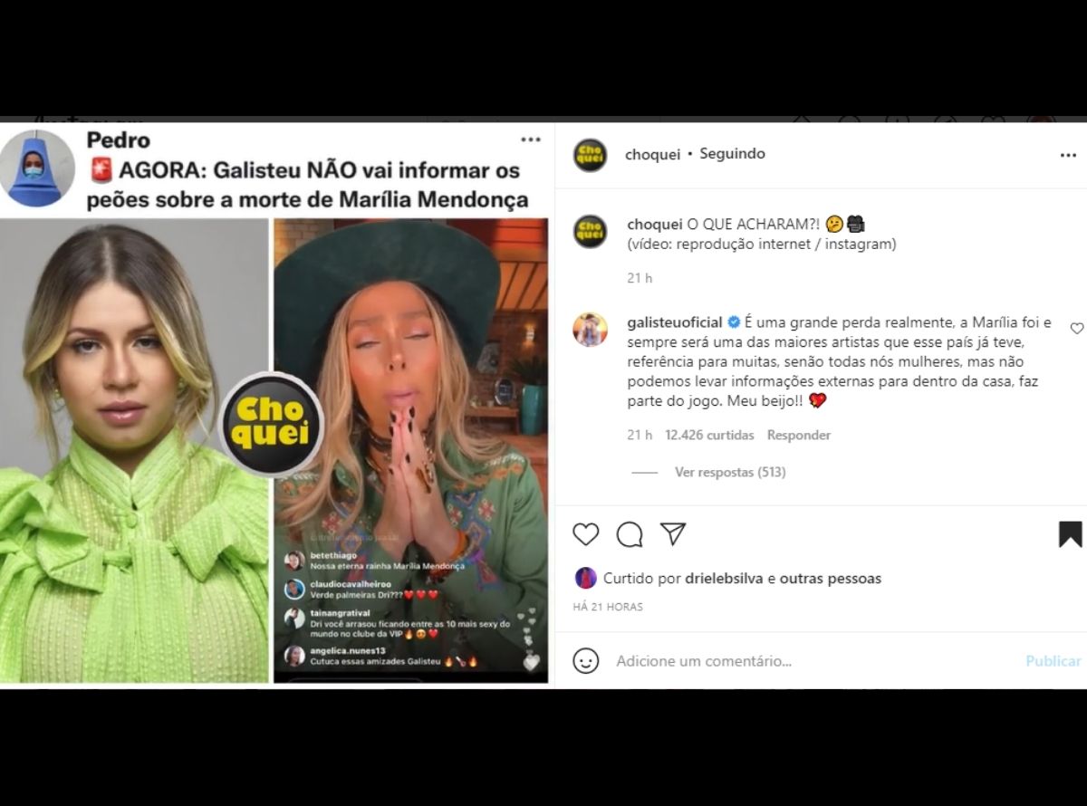 Adriane Galisteu e Marília Mendonça - Imagem Reprodução Instagram 