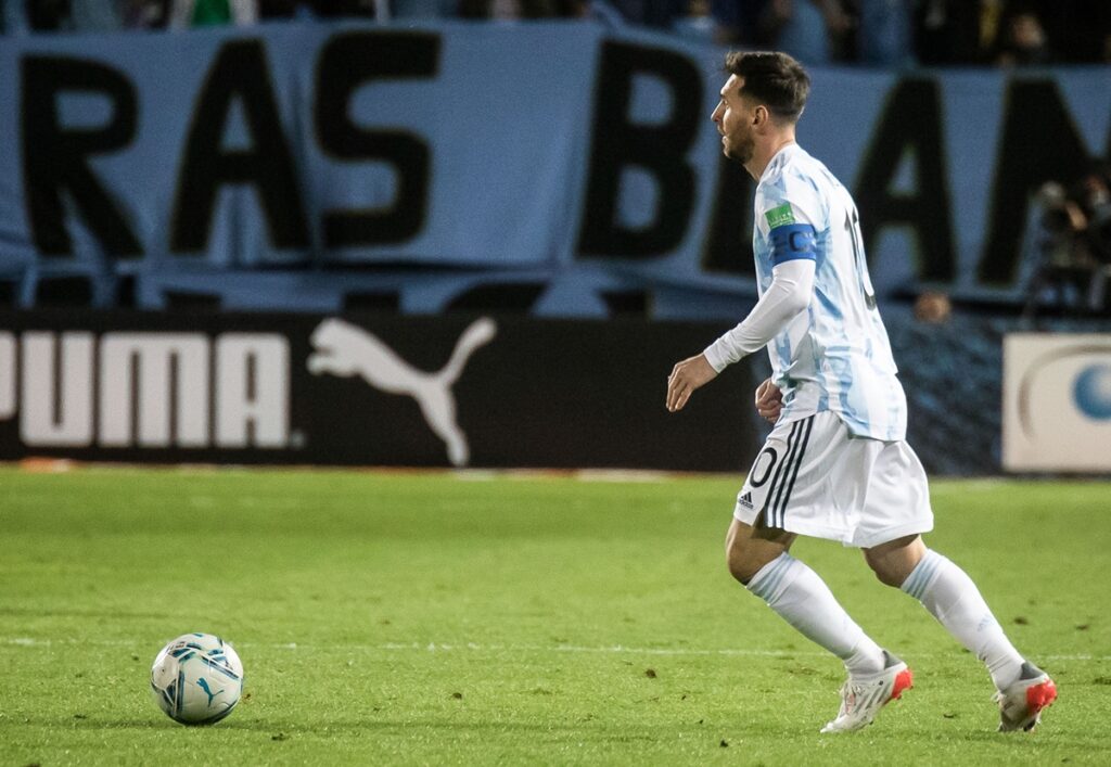 Messi confirmado entre os titulares. Foto: Divulgação / Reprodução Twitter @Argentina
