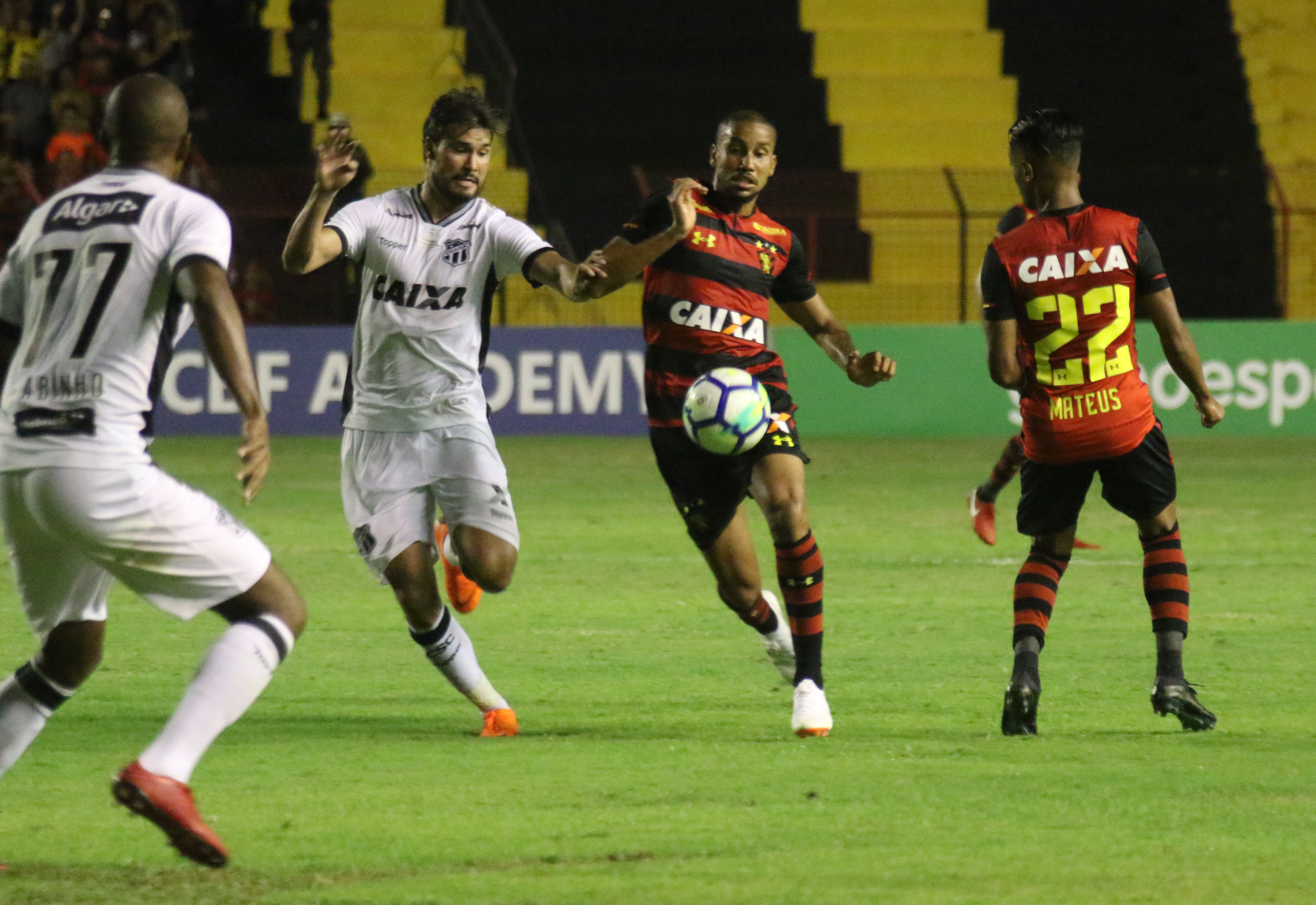Ceará e Sport duelam pela 32ª rodada do Brasileirão. (Foto: Reprodução/Williams Aguiar/Sport Club do Recife)