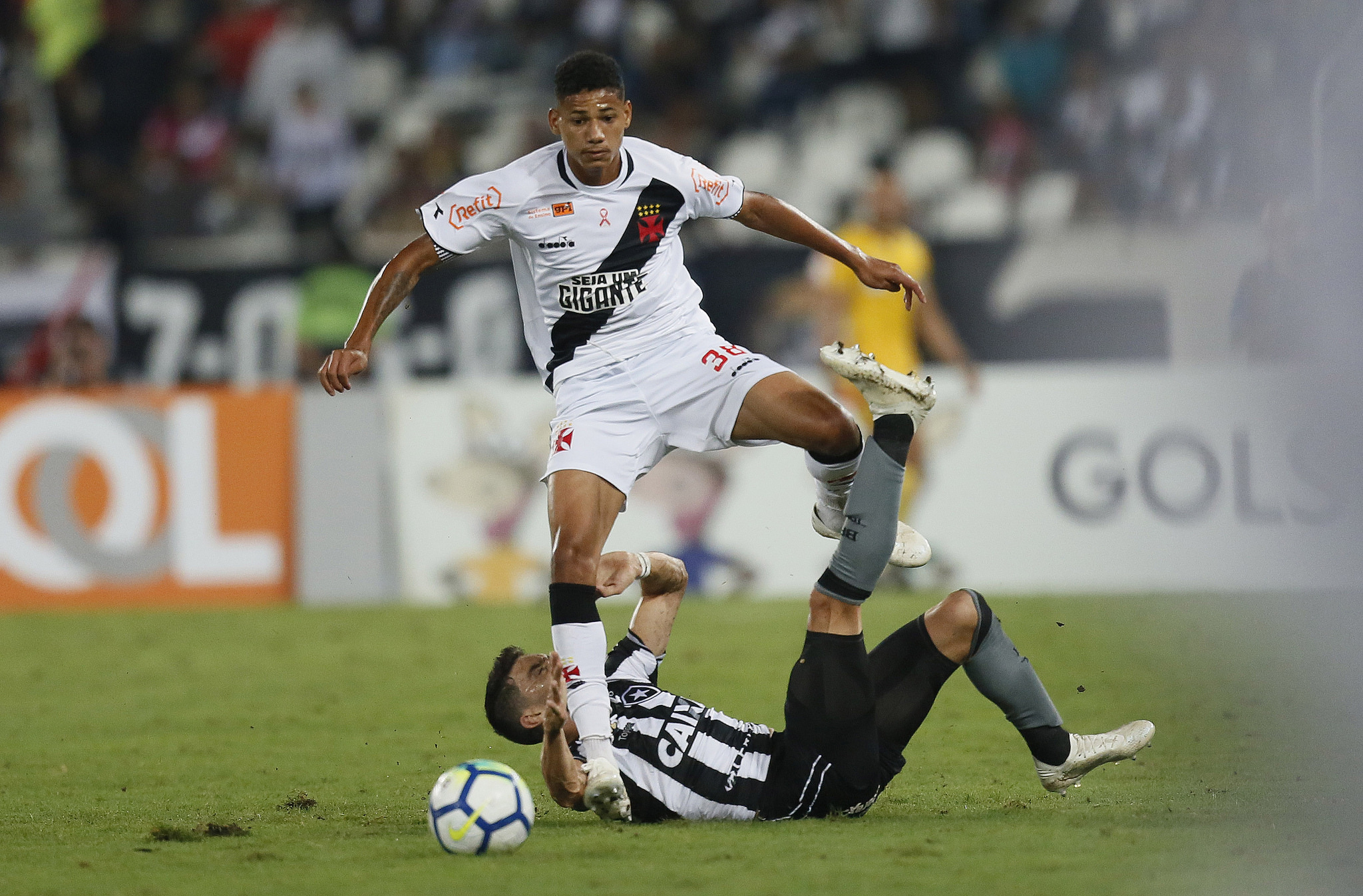 Vasco e Botafogo duelam pela 34ª rodada da Série B do Brasileirão. Foto: Reprodução/ Rafael Ribeiro/Vasco da Gama