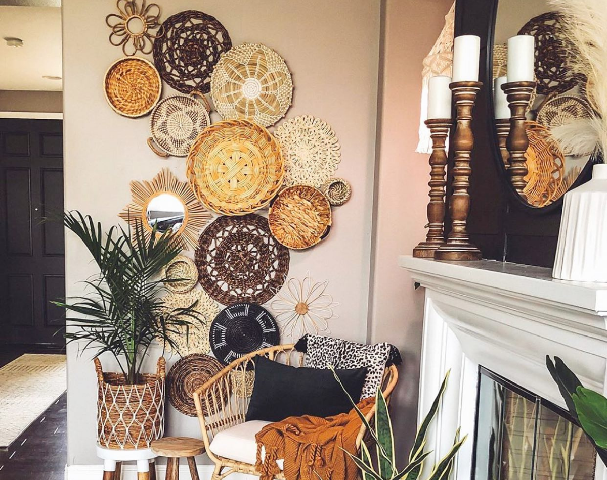 Você sabe como decorar a sua casa com cestos? Aprenda agora/ Imagem reproduzida de Instagram