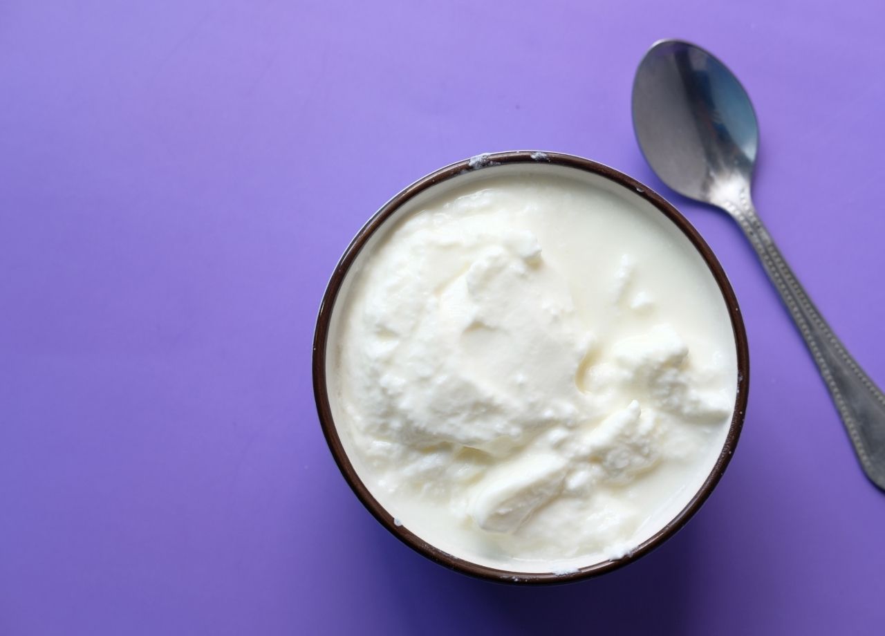 Receita de iogurte grego caseiro e natural com apenas 2 ingredientes - reprodução do site Canva
