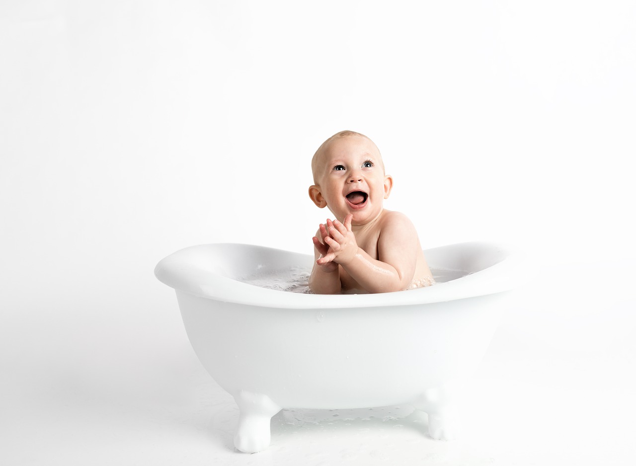 Como dar banho em um bebê com segurança? Confira estas dicas - Reprodução Pixabay