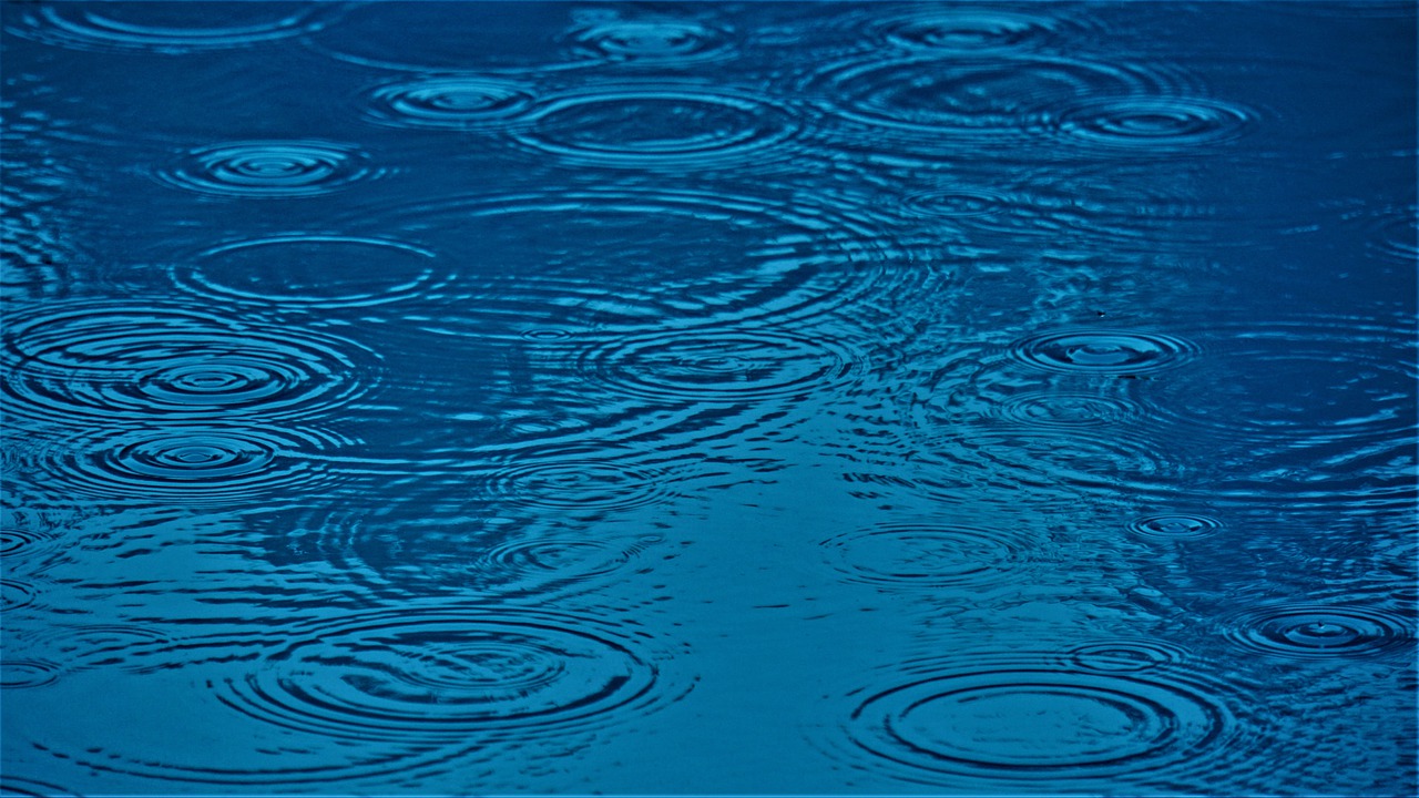 Água da chuva - Pixabay