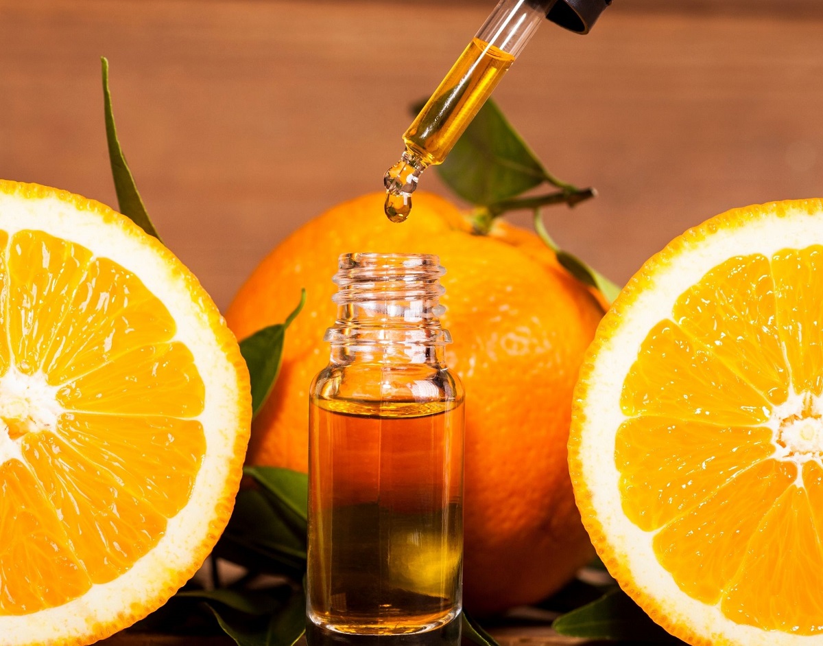 Óleo essencial de laranja saiba como fazer esse elixir e tenha benefícios no corpo e na pele - Reprodução de imagem do Canva