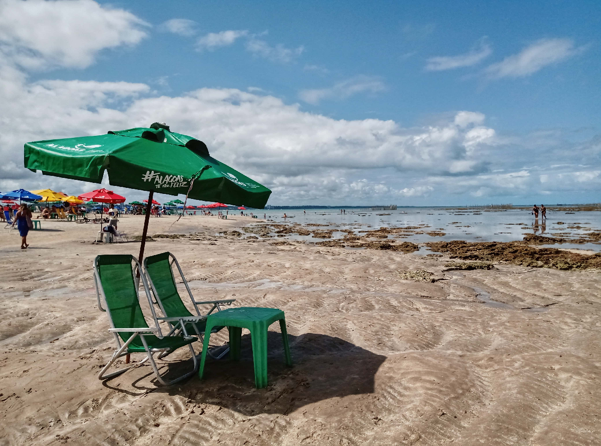 Praia em Alagoas - reproduzido via Pixnio