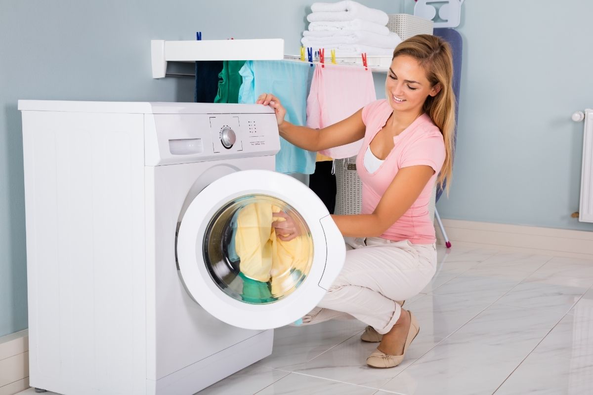 Secadora de roupa - Canva