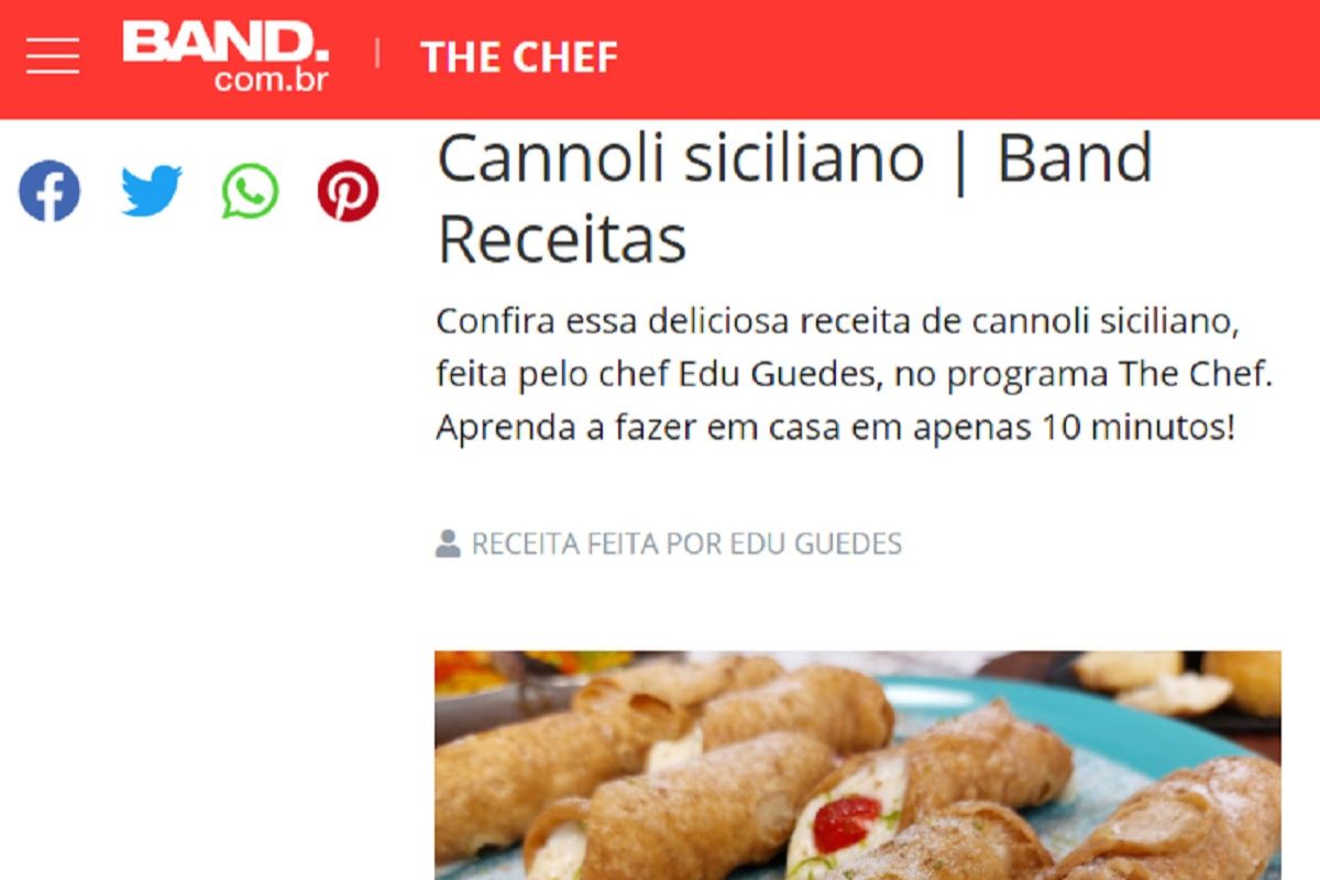 Cannoli: tudo o que você precisa saber sobre essa receita italiana com a cara de São Paulo