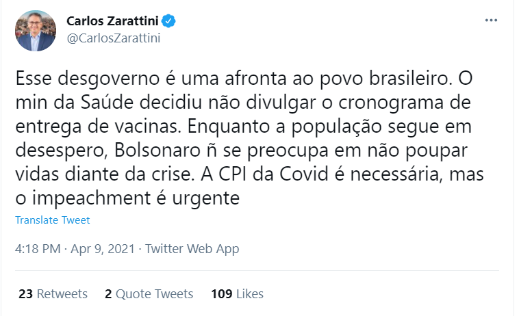 Cronograma de vacinação não será mais divulgado pelo Governo Bolsonaro; entenda