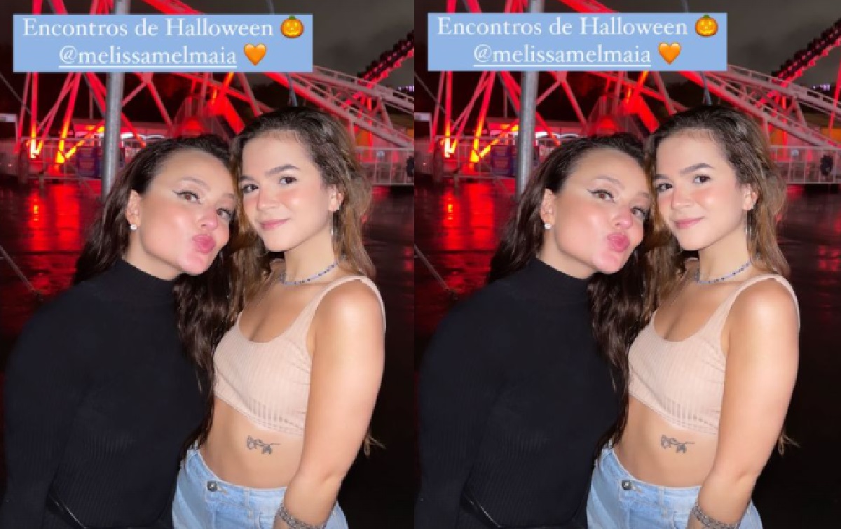 Mel Maia e Larissa Manoela (Foto: Reprodução Instagram)