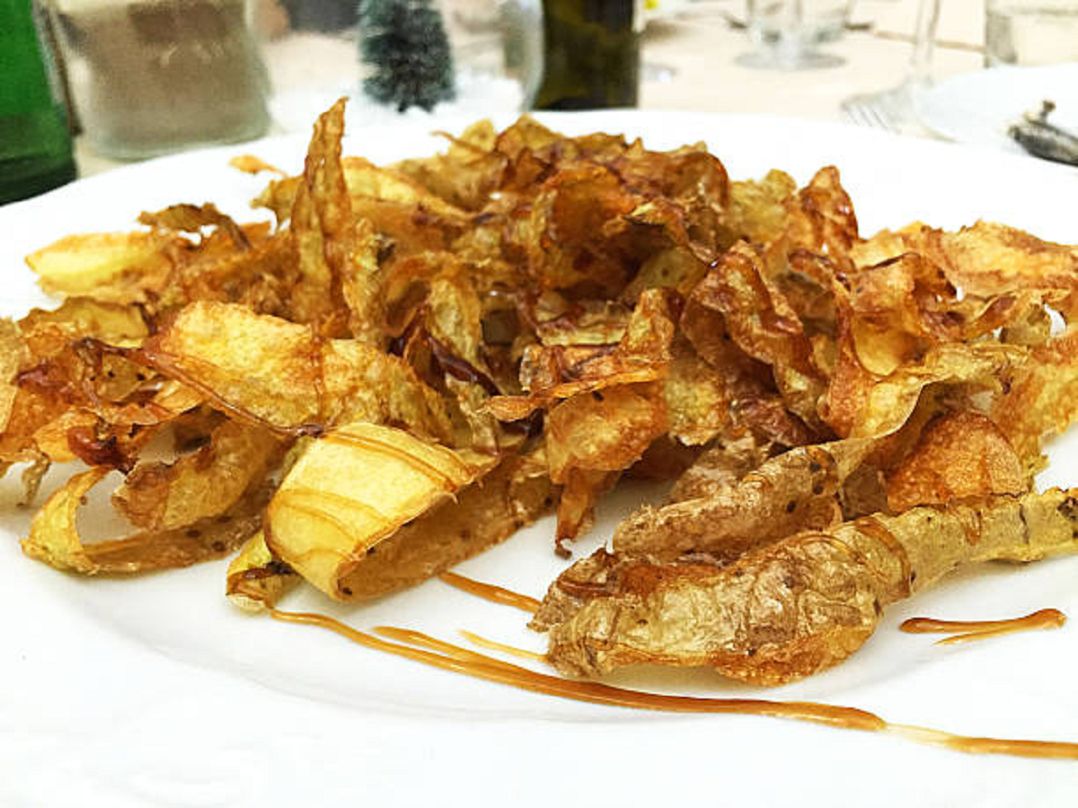 Chips assado de casca de batata (Foto: Reprodução/iStock)