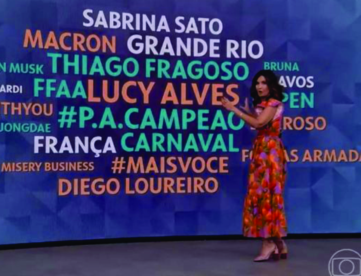 Fátima Bernardes  - Reprodução TV Globo