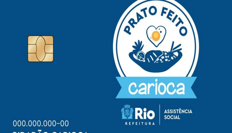 Primeira entrega de cartões para o Programa Prato Feito no Rio Janeiro