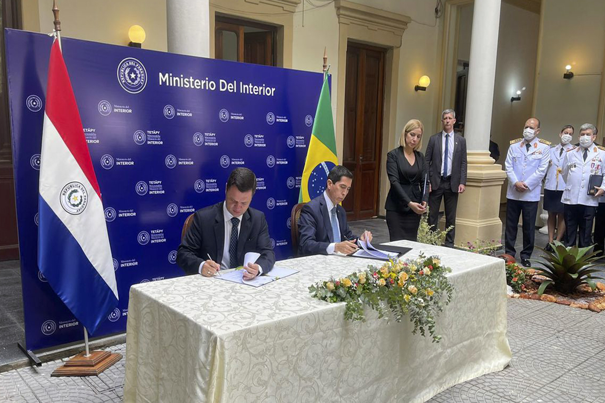 Brasil x Paraguai juntos contra o crime transfronteiriço