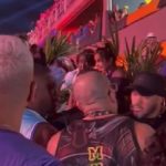 Carnaval 2023: Belo revida a xingamentos em camarote e é retirado por seguranças - Imagem do Instagram de Leo Dias